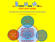 Tablet Screenshot of bouncehouseman.com